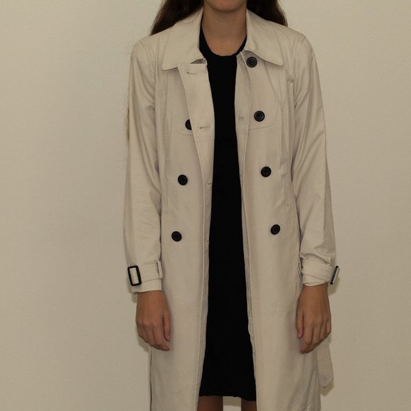 Ann Taylor LOFT Trench Coat - Picture 2 of 9